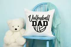 Volleyball dad svg, SVG files for cricut, laser cut files Product Image 2
