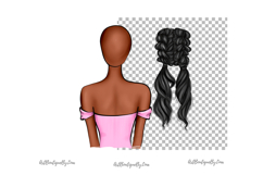 Natural Hair Woman Clipart Product Image 6