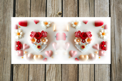 Love Hearts | 4 Valentine Sublimation Mug designs P Product Image 3