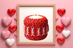Crochet Valentines Day Clipart, Valentines Day Couplet Product Image 3