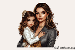 Mother Daughter Sublimation PNG Product Image 1