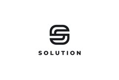 Letter S round logo design vector template Product Image 3