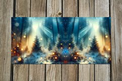 Christmas landscape | Sublimation Mug design bundle, PNG Product Image 3