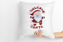 Welcome Santa, Christmas Wreath with Santa Product Image 3