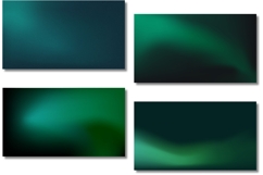 Emerald Green Gradient Backgrounds Vector Product Image 3