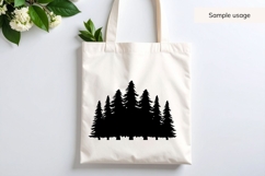 Woodland Trees SVG Product Image 3