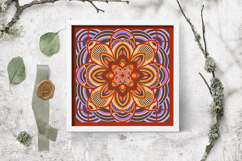 Mandala layered paper cut / Mandala svg Product Image 2