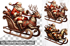 Christmas Sublimation Clipart Bundle - Christmas PNG files Product Image 4