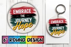 Radiant Round Ornaments PNG Design, Juneteenth Product Image 1
