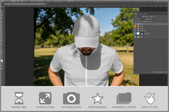 Male Wearing A Cap Standing In An Ou Product Image 2