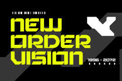 Astrix Futuristic Display Typeface Product Image 3