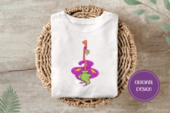 Hand Drawn Halloween Witch Broom Illustration PNG Product Image 3