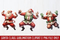 Santa Claus Sublimation Clipart Product Image 1