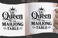 Mahjong quote png design for T-shirts Product Image 2
