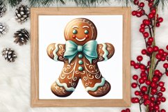 Beautiful Christmas Watercolor Clipart, Beautiful Christmas Product Image 3