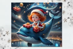 Christmas Fairy tale | 4 Skinny Tumbler Sublimation Designs Product Image 3