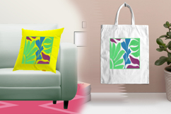 Tropical Leaf Block Embroidery Design Product Image 3