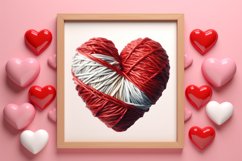 Crochet Valentines Day Clipart, Valentines Day Couplet Product Image 3