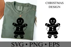 Christmas Gingerbread Svg | Christmas svg | Shirt Svg Product Image 3