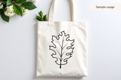 Hand Drawn Autumn Leaf SVG Product Image 3
