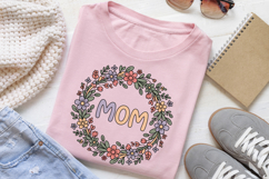 Mom Floral wreath Mother's Day Product Image 3