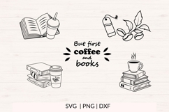 Coffee &amp; Book Lovers SVG Bundle Product Image 3