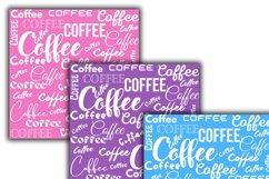 Coffee digital papers, colorful papers Product Image 2