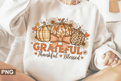Grateful Thankful Sublimation - Halloween PNG Design Product Image 3