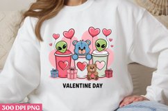 Valentine Day PNG, Cozy Valentine Sublimation PN Product Image 3