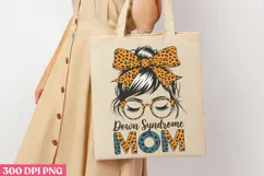Down Syndrome Mom PNG, Syndrome Sublimation PNG Product Image 1
