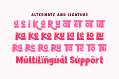 Sugar Loved - Adorable Quirky Display Font Product Image 3