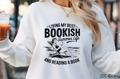 LIVING MY BEST BOOKISH Summer LifePNG Product Image 1