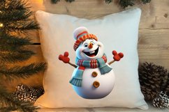 Funny Snowman Sublimation Clipart, Christmas PNG Product Image 3