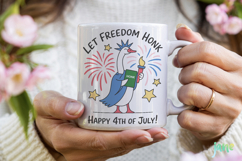 4th of July Silly Goose SVG PNG Product Image 3