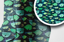 Sea Life Seamless Patterns Product Image 5