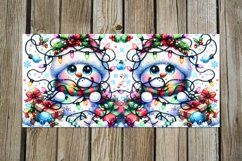 Christmas Snowman | 4 Sublimation Mug designs Product Image 3