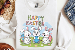 Happy easter PNG, Easter Design Sublimation PNG Product Image 3