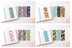 Cute Flowers Bookmark Bundle, Floral Bookmarks Product Image 3