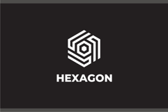 Hexagon Geometric Cube Logo Design Vector Product Image 3