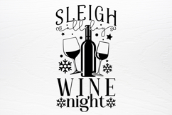 Christmas Wine SVG Product Image 3