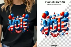 Vote 2024, DTF Transfer, Election Shirt Design 2024 Election Product Image 1