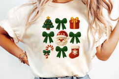 Chunky Yarn Christmas Sublimation,Yarn Crochet Christmas Png Product Image 2