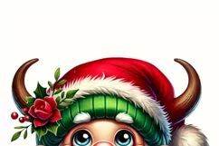Gnome for Christmas PNG | Merry Christmas Transparent Design Product Image 2