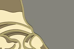 Pug Dog Multilayer Svg/3d Layered Dog/Pug Dog Plywood cut Product Image 3
