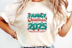 Family Christmas 2025 Sublimation, Christmas Png Product Image 2