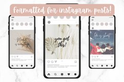 50 Instagram customizable canva posts, Social media kit Product Image 3