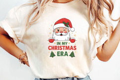 Cute Santa Winking Christmas Sublimation,Christmas Png Product Image 3
