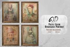 Pastel Color Renaissance Portrait Product Image 6