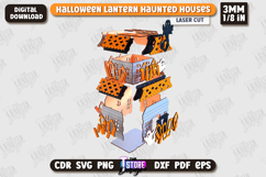 3D Halloween Lantern Haunted House | Halloween Decorations Product Image 2