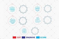 Best Friend Ornament Cut File Svg Product Image 2